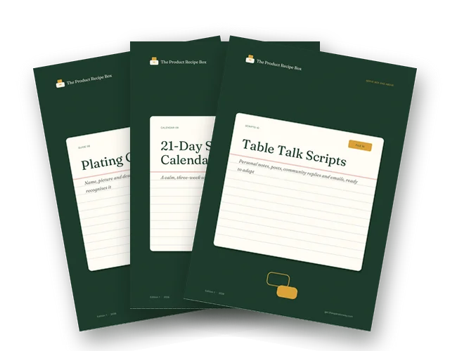 Covers of three files in the Serve Box